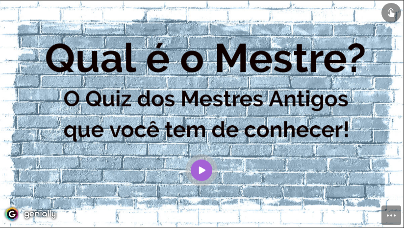 Qual é o Mestre?